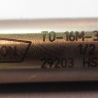Weldon 1/2° Tapered End Mill: T0-16M-3,1/2"DIA,1/2"SHK, 2-1/4"LOC, 3FL, HSS, USA