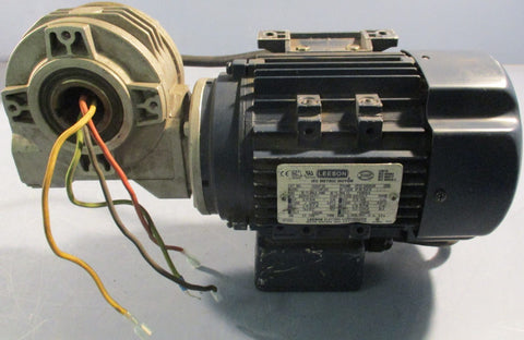 Leeson IEC Metric Motor C71T34FZ4C 3400 Rpm 230v 0.75 HP 1.15 SF 60 HZ IC F5