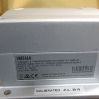 Vaisala HMT338 HUMICAP Humidity & Temperature Transmitter HMT330