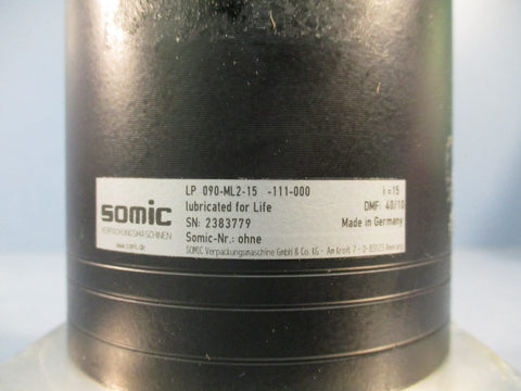 SOMIC LP 090-M02-15-111-000 Low-Backlash Planetary Gearbox / Speed Reducer 15:1