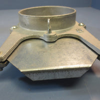 Cast Aluminum Body Manual Knife Gate Valve 4.825" OD With Screw Lock New