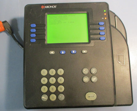 Kronos System 4500 8602800501 Digital Touch ID System Time Clock 100240VAC