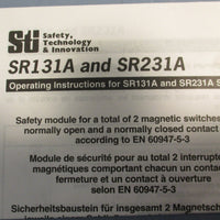 STI Omron SR131A00 Module For Magnetic Switch Monitoring 44510-1310 24VDC