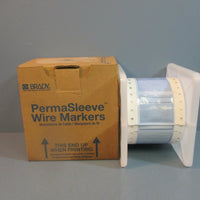 Brady PS10002WTS Permasleeve PS Wire Markers 100/roll