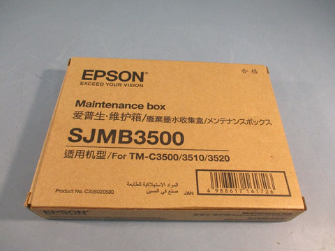 EPSON SJMB3500 Maintenance Box for TM-C3500/3510/3520 C33S020580