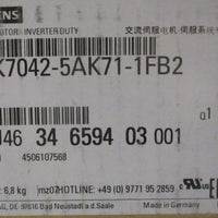 Siemens 1FK70425AK711FB2 Servo Motor Inverter Duty Factory Sealed