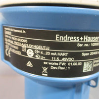 Endress+Hauser Level Pressure Transmitter PMC51AA21JD1HGEU7JJ PMC519A3D0/0