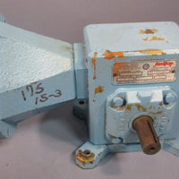 Grove Gear BM1753 Flexaline 15:1 Ratio Gear Reducer 1.0 Input HP Right Output