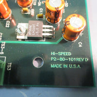 HI-SPEED CHECKWEIGHTER PROCESSOR BOARD REV D P2-80-101
