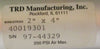 Trd Manufacturing Kit Air Cylinder Clamp 40019301 250Psi 2" Bore 4"Stroke
