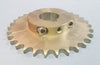 Browning 50B31 Nickel Plated Steel Split 1-1/2" Keyed Screw Bore Sprocket