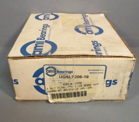 AMI FOUR BOLT FLANGE ECCENTRIC LOCKING UGSLF206-19