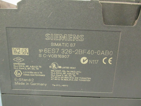 Siemens 6ES7 326-2BF40-0AB0 , Simatic S7 Output Module 6ES7326-2BF40-0AB0