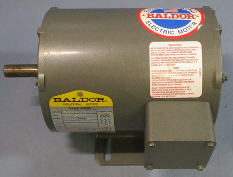 (NOS) Baldor FM3108 AC Motor 34F89-872 208-230/460V 2.1-2/1A 1725RPM 5/8" Shaft