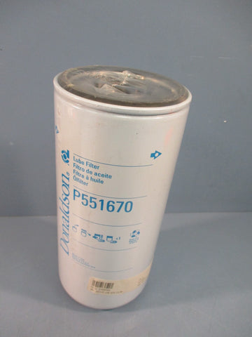 Donaldson P551670 Lube Filter Spin Part#8100607056
