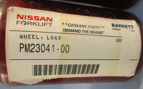 Nissan PM23041-00 Polyurethane Load Wheel for Pallet Jack 3-1/4" x 5" (Lot of 2)