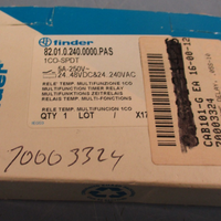 Finder 82.01.0.240.0000.PAS Time Delay Relay 5A250V 24..48VDC & 24