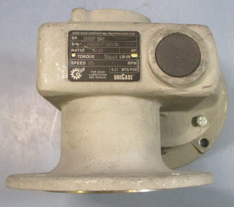 Nord 1SM50AFN56C Right Angle Gearbox 10:1, 1" Bore, 175RPM  1SM50AF N56C