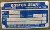 Boston Gear SBKHF73040B7HP19 Gear Reducer 40:1 Ratio 1.78 HP 1-3/16" Bore