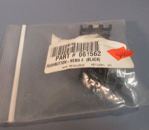 APS Resource PushbuttonNema 4 (Black) Part# 061562