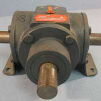 Hub City 0220-00517 Right Angle Bevel Speed Reducer 1:1 Ratio Model 11