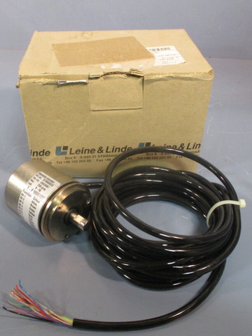 LEINE&LINDE ANGLE ROTARY ENCODER #900610027 670900035 Serial # 37110058