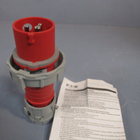 Eaton/Arrow Hart Plug Pin &Sleeve 20A 480V 2P 3W WT RD AH320P7W