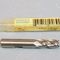 Putnam 3/8" Lead 2.000 Cobalt 4 Flute, 7/8" LOC End Mill NIB