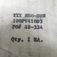 ITT NeoDyn 100PV410D3 Adjustable Air Relay Switch  New