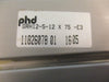 PHD GRH12-5-12 X 75 -E3 Pneumatic Parallel Gripper 6-1/8" Length 1-7/8" Width