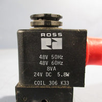Ross 306K33 48V50Hz/48V60 Hz, 24VDC 5.8W Coil 306K33