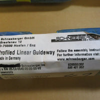 Schneeberger Profiled Linear Guideway BM 25C206402020G0V2 NEW Pair of 2