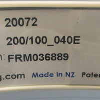 BFM Fitting 20072 Flexible Fitting Bulk Bag Loader 8" Dia. 4" Long 200/100_040E