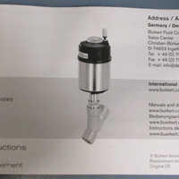 Burkert 216433 Parts Kit 641115, 641114, 641113, 64112, 641110, 665447 Type 2100