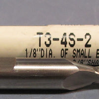 Weldon 3° Tapered End Mills T34S2 1/8" DIA 3/8" SHK 3/4" LOC USA