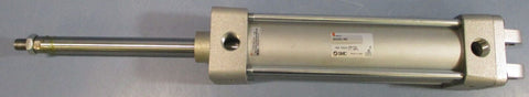 SMC NCA1D200-0600 Dbl Acting Pneumatic Cylinder 2" Bore 6" Stroke 250 PSI Max