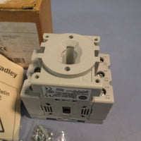 ALLEN BRADLEY 194EA321753 DISCONNECT SWITCH, SERIES B, 32A, 3 POLES BASE MOUNT