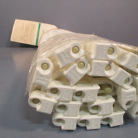HABASIT PLASTIC MODULAR BELT GRIP TOP POLYPROPYLENE WHITE 1.4" x 17.7" M2540