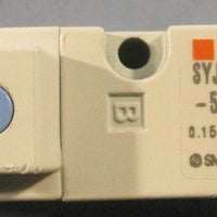 SMC SYJ51405LZ Solenoid Valve 0.15  0.7MPa 24 V DC 101 PSI Max