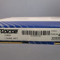 MORSE C2040R Rivited Roller Chain 10FT Double Pitch 1 in Pitch 119820