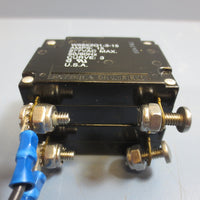 Potter & Brumfield W68X2Q1-3-15 15A Amp 277V Vac Circuit Breaker Switch USED