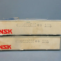 NSK 6309RZZC3E **SRIS Shielded Bearing 45mm ID100mm OD25mm W LOT of 2