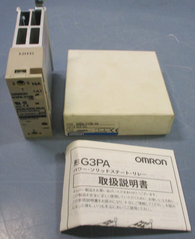 Omron G3PA210BVD Solid State Relay 24240VAC 10A 50/60Hz 524VDC