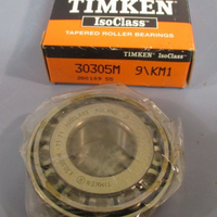 Timken Tapered Roller Bearing Cone & Cup Set 30305M 9/KM1