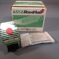 ASCO RED HAT II 1/8 PIPE SOLENOID VALVE SERIAL #T728292 OPSF826H002