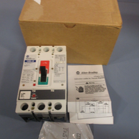 ALLENBRADLEY CIRCUIT BREAKER 125 A , J FRAME SER. A 140UJ3D3D22