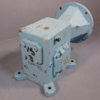 Grove Gear BM1753 Flexaline 15:1 Ratio Gear Reducer 1.0 Input HP Right Output