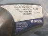 Brady M21-1250-427 Label Print Cartridge White Self-Laminating Vinyl 1.25"