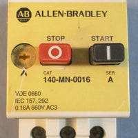 Allen Bradley 140MN0016 Ser A Motor Starter 3PH 1.8Nm/16Lbin
