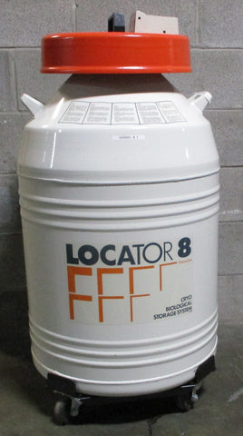 Thermolyne Locator 8 Cryogenic Liquid Nitrogen Cryo Tank w/ Monitor CY50975